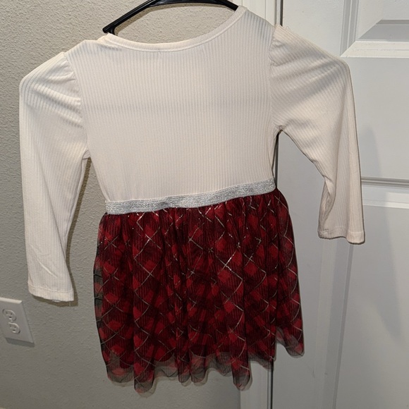 Holiday Penguin Dress - Red and White size 3t - Picture 2 of 2